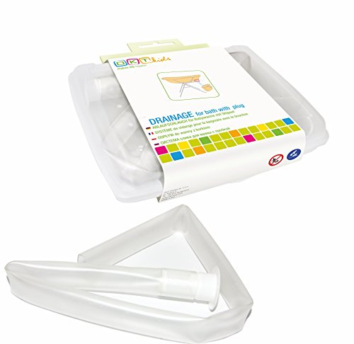 Baby Badewanne XXL 100 cm Disney Winnie Pooh perl weiß + Badewannenständer + Ablaufschlauch - 7