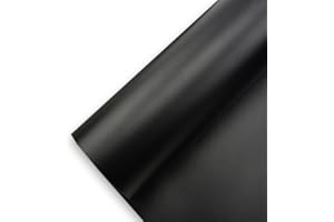 KÖNIGHAUS Roi Maison Noir mat voiture Film 1400 x 152 cm sans bulles avec instructions