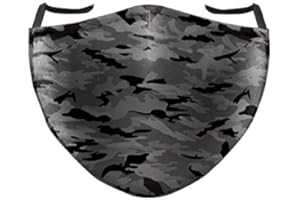 DELFINA Stay Safe Reusable Face Mask Protection Washable Mouth & Nose Shield Breathable Anti Smoke Pollution Bike Motorcycle Sport