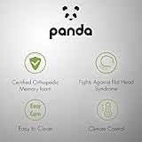 Panda Kids Luxuriöses Memory-Schaum Bambuskissen (Kleinkind) - 8
