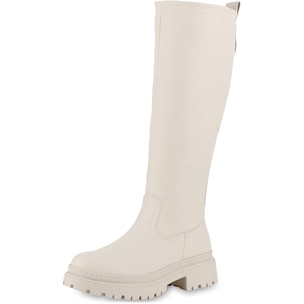 CHATTAWAK Damen 16paralbeige37 Mode-Stiefel, Beige, Produktbild-Vorschau 5