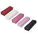 Anself Nail Art Tool Rectangle Leather Pad Salon Hand Holder Column Cushion Pillow Arm Rest Manicure Tool White