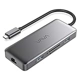 【Adaptador de Alta Resolución de USB-C a HDMI】: Admite contenido de resolución 4k a 30Hz y 1080p a 60Hz; puede duplicar o ampliar su pantalla para realizar múltiples tareas, revisar datos en hojas de cálculo, editar documentos, hacer presentaciones, ver películas y jugar videojuegos. (Su dispositivo debe ser compatible con el modo Display Port Alt)