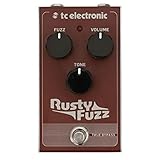 PEDAL DE DISTORSION Pedal de efectos Fuzz con Control de 'Fuzz', Volumen y Tono. Bypass auténtico. Alimentado con pila de 9V o fuente de alimentación no incluida. Dimensiones: 13,2 x 7,2 x 5,7mm (profundo x ancho x alto)