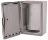 Dimensiones: Ancho: 250 mm Altura: 350 mm Profundidad: 150 mm; Material de la carcasa: ABS