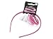 Produktbild 11 Piece Head Band, Ponio and Clip Set. available in 11 Colours; Black, Dark Brown, Burgundy, Brown tones, Navy Blue, Royal Blue, Green, Red, Purple, Pink tones or White. (Pink tones) by Amber