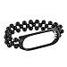 Produktbild squarex Einfach zu ersetzen Mode Armband schmuck ersatz Uhr Armband Strap Band für xiaomi mi Band 3 bequem und elegant (Schwarz)