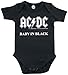 Produktbild AC/DC Baby In Black Body schwarz 62