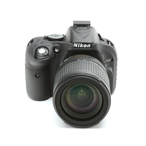 easyCover ECND5200 Coque en silicone pour Nikon D5200 Noir easyCover ECND5200 Coque en silicone pour Nikon D5200 Noir