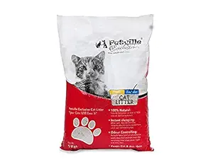 Petville Exclusive Bentonite Cat Litter, Lavender, Pack of 5 Kg,