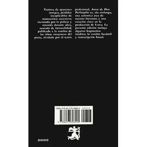 Amor de Don Perlimplin con Belisa en su Jardin/ Love of Don Perlimplin with Belisa in His Garden