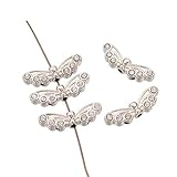 engelsflügel kette rosegold Form: Tier, Engel. Perlin 20stk Flügel Engel Mit Crystal Strasssteine Metallperlen Engelsflügel Perlen 22mm Metall Spacer DIY für Basteln Schmuck Halskette M452 x2