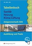  Tabellenbuch Sanitär, Heizung, Lüftung. Anlagentechnik SHK Ausbildung und Praxis (Lernmaterialien) ( 2014 )