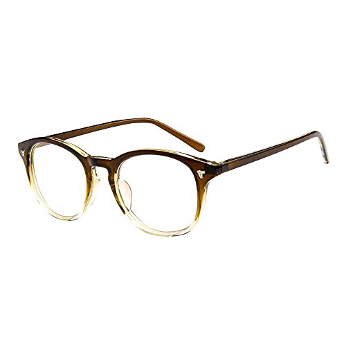 Preisvergleich Produktbild Forepin® Unisex klare Linse Brille Augen Durchsichtig Gläser Wechselgläser Nerdbrille Brillenfassungen