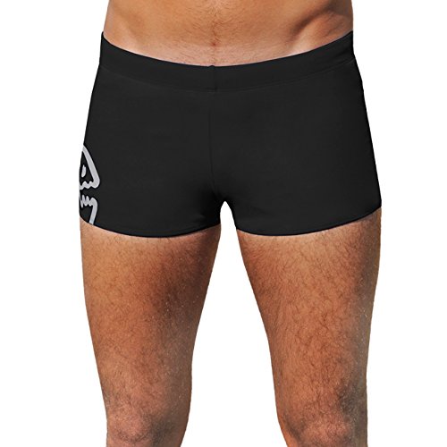 iQ-Company  UV 300 - Company Bites - Bañador hombre con protección UV, color Negro, talla L