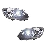 Fernlicht [2 Abblendlicht + 2 Fernlicht = 4 Fernlicht), sicherer bei Regen, Nebel und Schnee; automatischer LED-DRL, sofortiges Blinken, hergestellt aus den besten Materialien und präzise Beleuchtung mit ultrahellen SMD-LED-Chips.