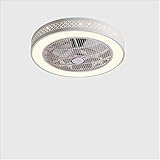 Hermosa apariencia: diseñada con luna y estrellas, las luces del techo del ventilador pueden decorar tu techo y parecer un cielo estrellado. Hace que tu habitación sea romántica. Las luces del ventilador de techo vienen con accesorios completos que son fáciles de instalar e instalar.