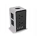 Produktbild Power Strip Vertical Socket Board 2 Lagen 8 Buchsen 4 USB Extension Overload Schutz Lightning-Proof Buchse für Heim-und Büro-Appliances , black and white