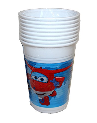 Super Wings 48 teiliges Party Geschirr und Deko Set - 4