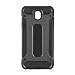 Produktbild Forcell Armor - Dual Layer Hybrid Shockproof Schützender robuster Koffer für Samsung Galaxy J5 (2017) - Schwarz