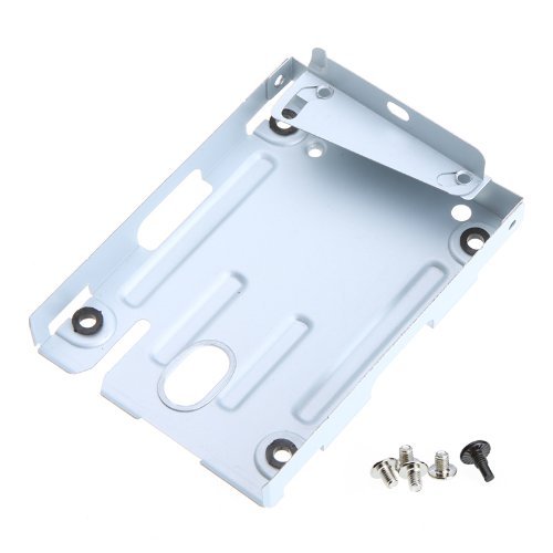 TOOGOO(R) Festplatte HDD Bracket fuer PS3 Super Slim+ Positionsschrauben(Silber) - 2
