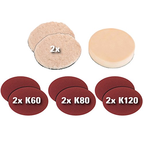 Einhell Winkelpolierer CC-PO 1100/1 E (1100 W, Polier-/Schleifteller-Ø 180 mm, im Kunststoffkoffer, inkl. Umfangreiches Zubehör) - 2