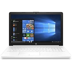 HP Notebook 15-da0161ns - Ordenador portátil 15.6" HD (Intel Core i3-7020U, 8GB RAM, 256GB SSD, Intel Graphics, Windows 10) Color Blanco - Teclado QWERTY Español