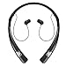 Produktbild HV-980 Wireless Stereo Bluetooth 4.1 In-Ear Headsets Kopfhörer Flex Neck Strap EarBuds Leichte Noise Cancelling Kopfhörer für iPhone 6 6s Plus 5S 5C 5 Samsung Galaxy Note 4 3 S5 S4 Sony Xperia Nokia Handy Laptop Schwarz