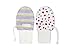 Döll Baby Girls Fausthandschuhe Nicky Full Mittens, White (raspberry Sorbet 2210), One Size (Manufacturer size: 0,5)
