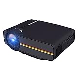 PORTABLE DESIGN: Mini-Projektor mit kleiner Größe und geringes Gewicht Passend für Reisecamping, Outdoor-Party, wird nicht zu viel Platz einnehmen. Heimkino-Projektoren Film Nacht und Spiele von großer Erfahrung
