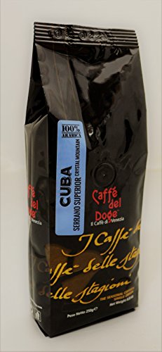Caffe del Doge Kuba Cuba Bohnen 250g, Espresso,Kaffee Monoorigine 100% Arabica