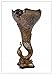Produktbild Große Porzellan Vase Bronze Peacock Pfau Pompös Edel Höhe 72 cm