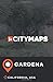 Produktbild City Maps Gardena California, USA