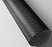 Produktbild 3 D Schwarz Carbon Autofolie 300x152cm Blasenfrei mit Luftkanäle Gratis Montageanleitung 6,33€/1qm