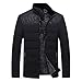 Produktbild DNOQN Männer Jacke Winter Pullover Herren Jacken Online Herbst Winter Plus Dicke Warme Baumwolle Gepolsterte Kleidung Kragen Mantel