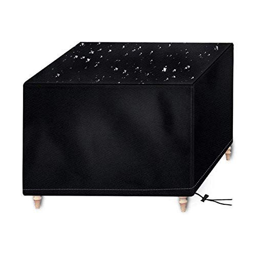 Osarke Housse Salon de Jardin Housse Table de Jardin Imperméable Bâche Salon de Jardin Housse Mobilier Jardin Extérieure Protection Meubles de Jardin Tissu Oxford 420D (250 x 250 x 90cm) - Noir