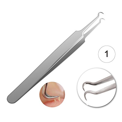 Cookey Blackhead Remover Kit, Comedone Extractor Tool, Anti-mikrobielle Doppelseitige 4 Stücke, Behandlung für Verunstaltung, Whitehead Popping, Zit Entfernen für Risiko Freie Nase (Golden) - 2