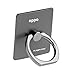 FashionBazar Ring Stand Holder/Mobile Phone Ring Stent/Guard Against Theft Clasp/360 Degree Rotating Metal Ring Holder For any Device - Grey/Black RS.99.00