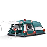 Bionisches technisches Gewebe, furchtloser Wind und Regen: 210T wasserdichtes Gewebe ist besser als 150D Oxford-Stoff. Je höher der Wert, desto besser die Wasserdichtigkeit. Wir wählen bessere Stoffe und verwenden wasserfesten Gummikleber auf der Unterseite des Kontos und an den Nähten der Stecknadeln