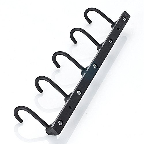 Preisvergleich Produktbild Aufhängehaken Haken schwarz Handtuch hängen Haken antikes Badezimmer Wandbehang Kleiderschrank Kleidung Kleiderhaken Bad Anhänger