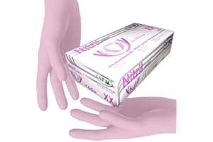 SFM ® Pinklets Nitrile: XS, S, M, L, XL Blue Powder-Free F-tex Disposable Gloves Examination Gloves Nitrile Gloves XS (100) s 100.00