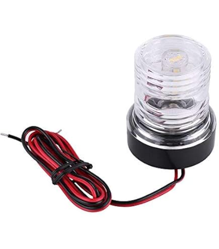 Bootnavigatielicht, 6W 225 Graden LED-boeglicht DC12V Rood Groen Verlichting Hoge Zichtbaarheid IP67