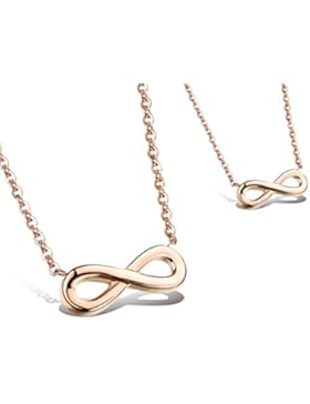 Kim Johanson Edelstahl Damen Freunde Halskette mit Anhänger 