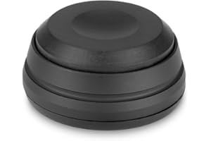 Dynavox Tłumik drgań do głośników i urządzeń, oddzielony od drgań o niskiej częstotliwości, zestaw 4 szt., czarny