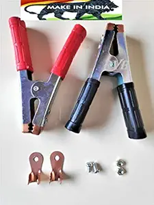 RVB Heavy Duty Crocodile Alligator Clip Electrical Battery Clamp Jumper Cable Clamp Battery Terminal (1000 AMP)