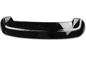 AMPTRV Auto Spoiler Posteriori per Suzuki Ignis 2016-2021,ABS Posteriore Tronco Lip Alettoni Ala Tetto Lama Coda Finestra Superiore Ala Styling carrozzeria Modifica Parti