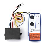 100 nuevo y de alta calidad. Peanutaso 23A DC 12V 50FT Kit de Control Remoto Winch inalámbrico Interruptor de Control Remoto para camión ATV SUV Winch Interruptor Universal