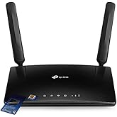 TP-Link MR600 (v3) 4G+ Cat6 LTE Dual Band Gigabit Router with O2 Data SIM Card Bundle