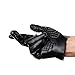 Produktbild TUDUZ Magic Handschuhe Erotik Fingervibrator Spielzeug Für Frauen und Männer Fingerüberzieher Anal G-Punkt Massage Sticks Spielzeug Massage Roller Handschuhe (Schwarz, B)