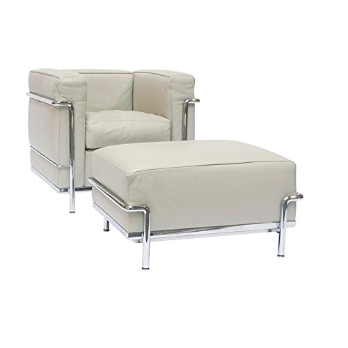 Preisvergleich Produktbild Cassina Sessel LC2 (mit Hocker) Ausstellungsstück
